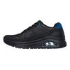 Skechers Mens Decorative Leather Air Cushioned Trainers
