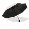 1pc Dachshund Puppy Automatic Open/Close Exquisite Umbrella - Compact Travel Umbrella, 8-Rib Heavy-Duty Construction, Ideal Gift, Outdoor Ac