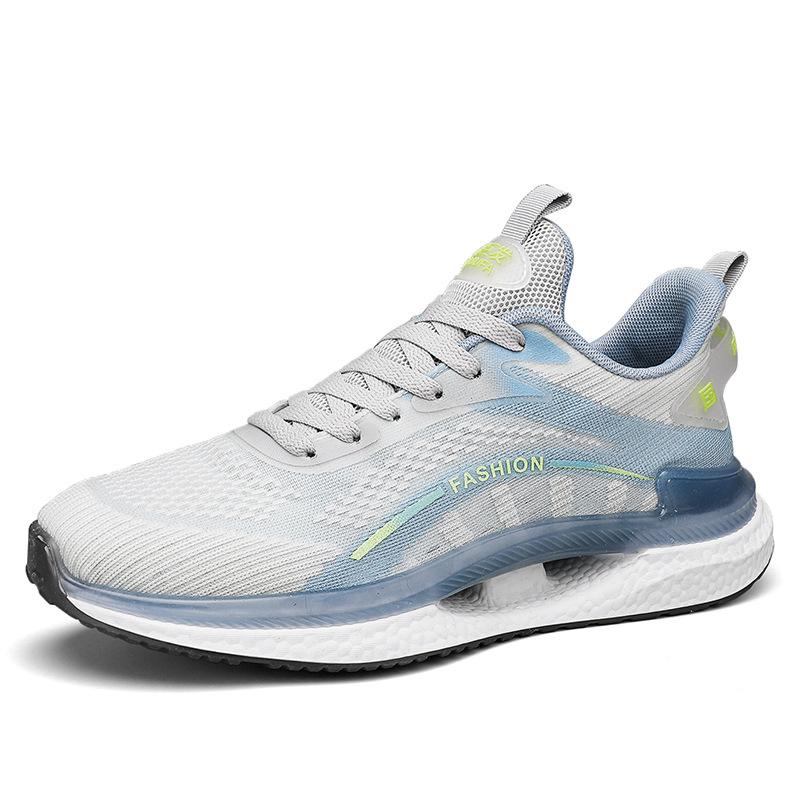 Sneakers Herren Frühling Mesh atmungsaktiv neue Laufschuhe Popcorn-Sohle Herren Freizeitschuhe