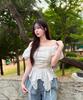 Mixxo Layered Skirt Denim Pants_Miwtjg413J