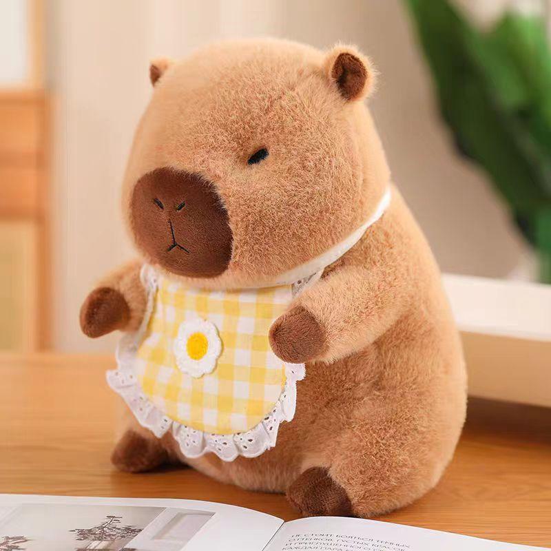 Backpack Capybara Plush Toy Ugly Snot Chicken Kapibara Doll Burger Capybara Ragdoll