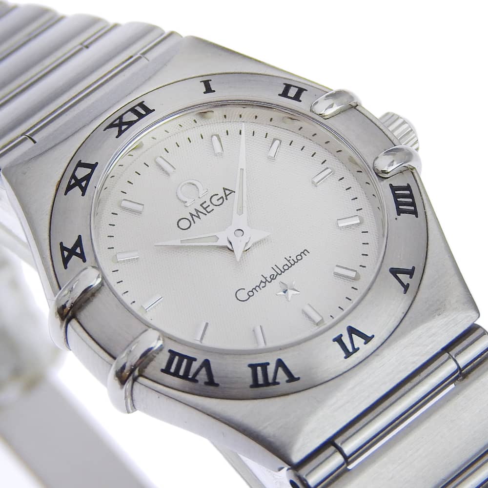 OMEGA Constellation Mini Watches 1562.30 whiteDial Stainless Steel Quartz Analog display Women Used