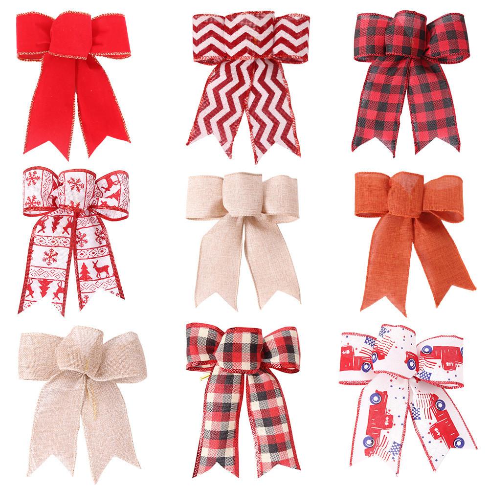 Small Red Vibrant Christmas Bow Adding A Touch Of Color To Festivities Holiday