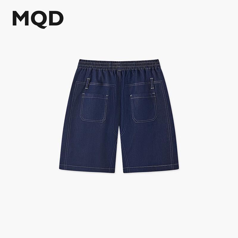 MQD Boys' Outdoor Patch Pocket Denim Shorts