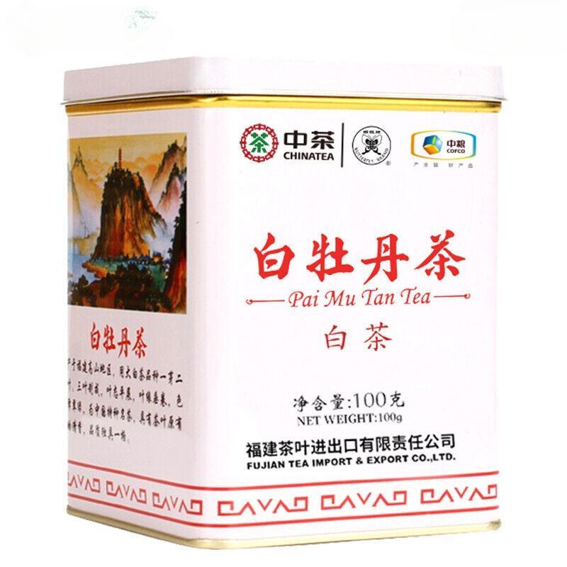 Butterfly CHINATEA Old Tree White Peony White Tea Bai Mu Dan Loose Leaf 100g