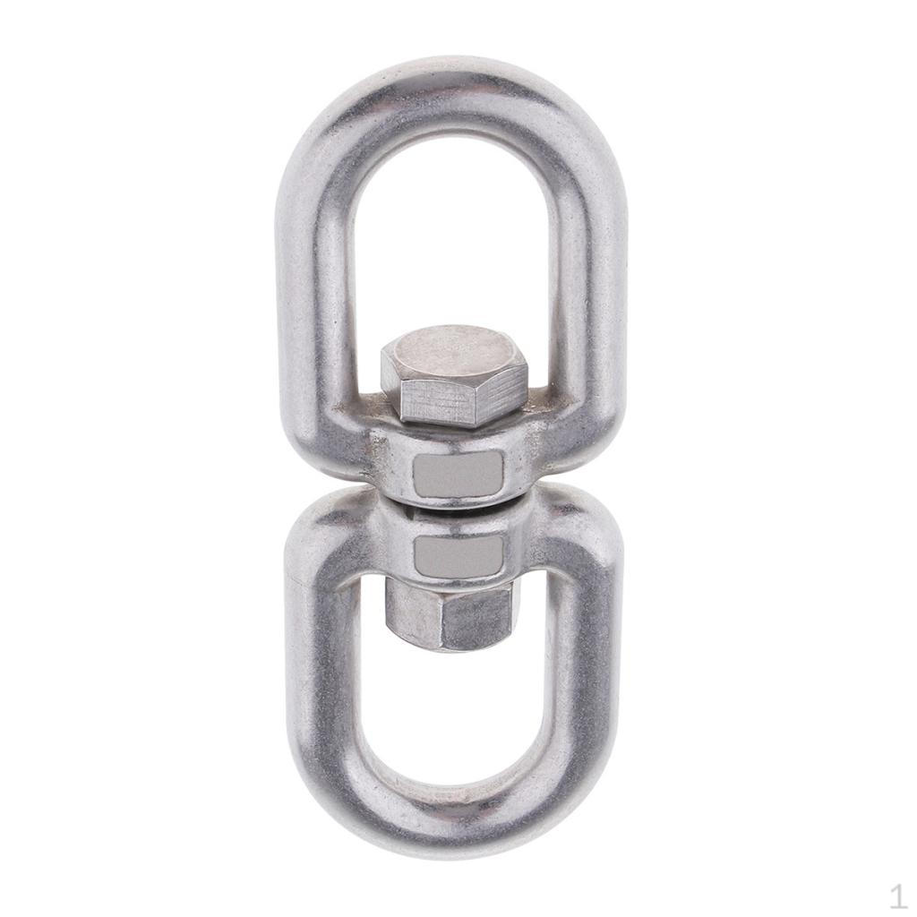 

Double Ended Swivel Eye Hook for Hanging Basket Spinners, Windsock Chimes M16