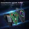 Physical Clicker with Digital Display & RGB Light Finger Clicking Simulator Screen Clickers for Gamings Shopping Live Broadcasts