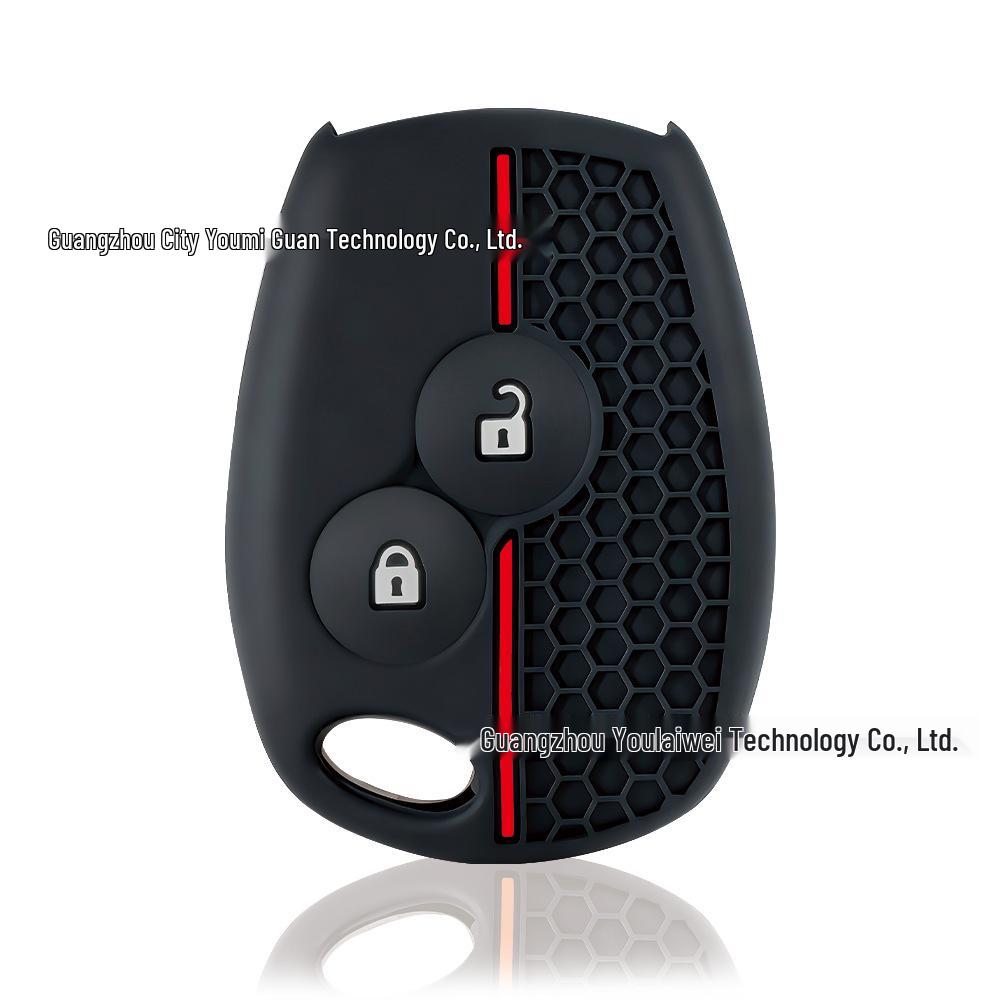 

Renault Kadjar 2-Button Key Cover - Honeycomb Silicone (Compatible with Mercedes Smart Keys)