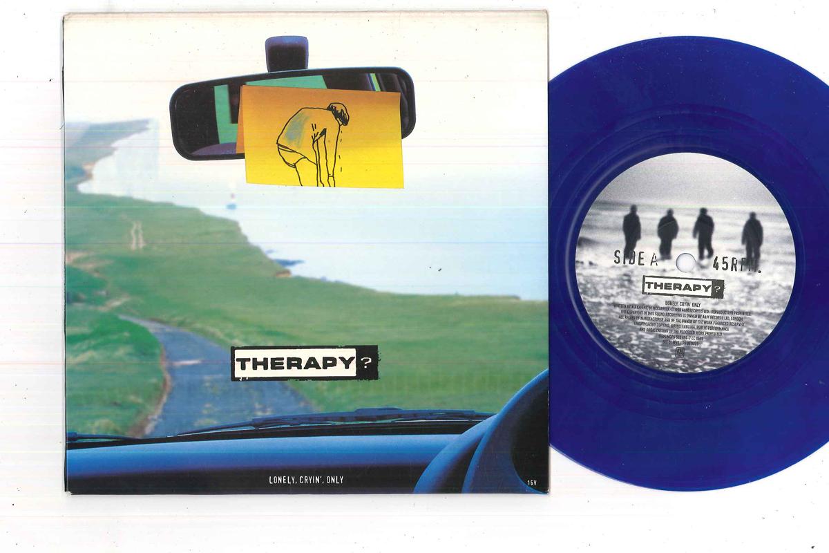 

7inch Record THERAPY - Lonely, Cryin , Only / Skyward 5826847 A&M 1998 UK Rock Used