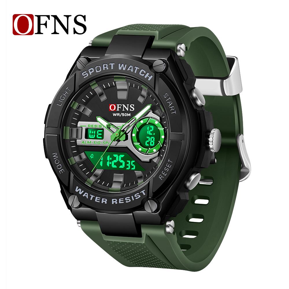 OFNS Trendy Multifunctional Sports Watch - Fashionable Electronic Student Watch