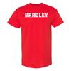 Bradley University Braves Basic Block T-Shirt - Red