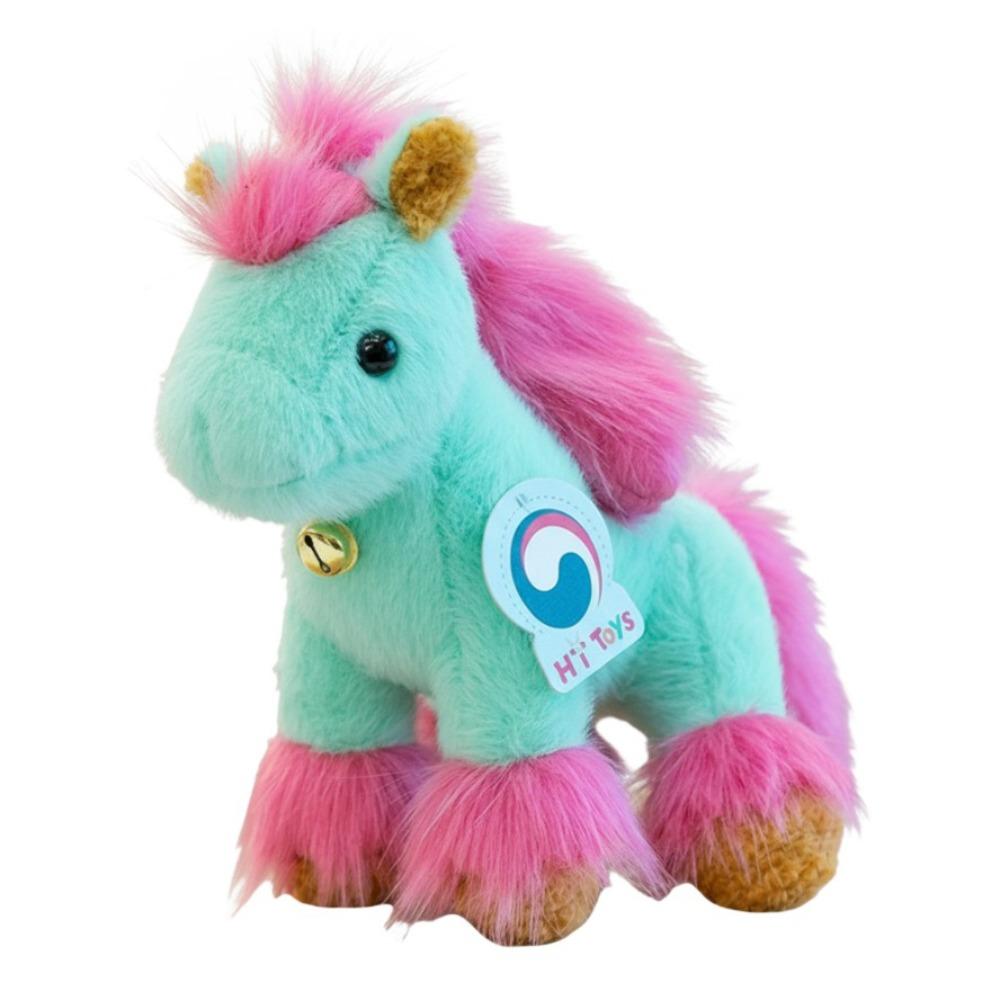 Bell 2026 Horse Plush Doll Mascot Zodiac Pony Figurine Plush Toys Stuffed Horse Toy Festive Decor