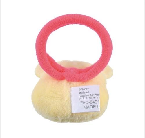 Tienda Disney Winnie Pooh Peluche goma para el pelo 2026 JAPÓN F/S