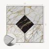 Self-Adhesive Vinyl Printed Tiles Elegant Marble Pattern 20X20X20 Cm