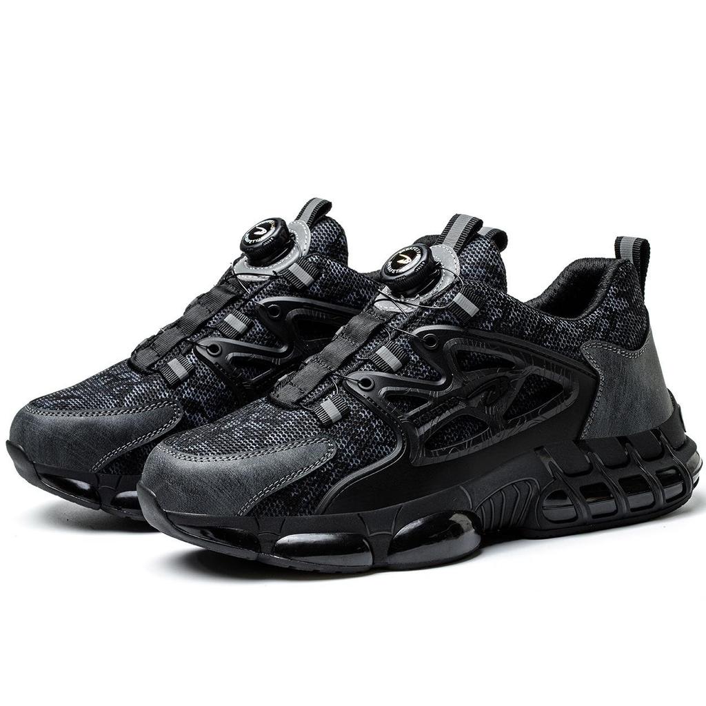 Men's Steel Toe Work Shoes: Anti-Smash, Anti-Puncture, Comfortable, Long-Lasting Wear