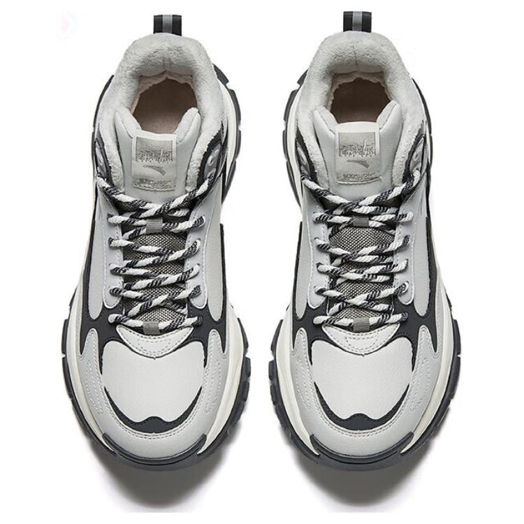 Anta Premium Daily Casual Lifestyle Men Sneakers Black White 112448966-3