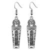 Classic Fashion Pharaoh Chief Ankh Cross Amulet Earrings Layered Valentine's Gift for Prom Nights