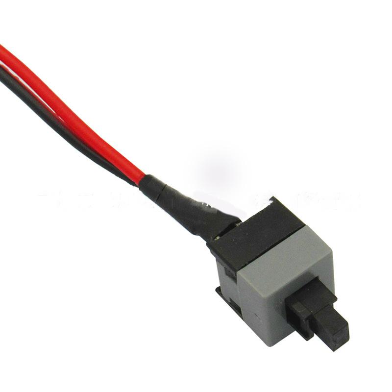 5Pcs 50Cm Long Power Button Switch Cable For Pc Switches Reset Computer Power