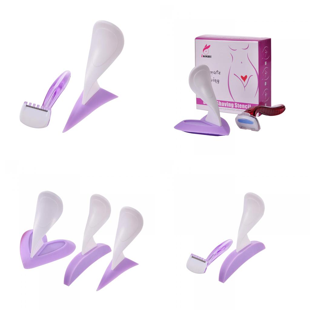 Versatile And Timeless Ladysecret Pubes Hair Razor With Heart-shaped And Triangular Designs
