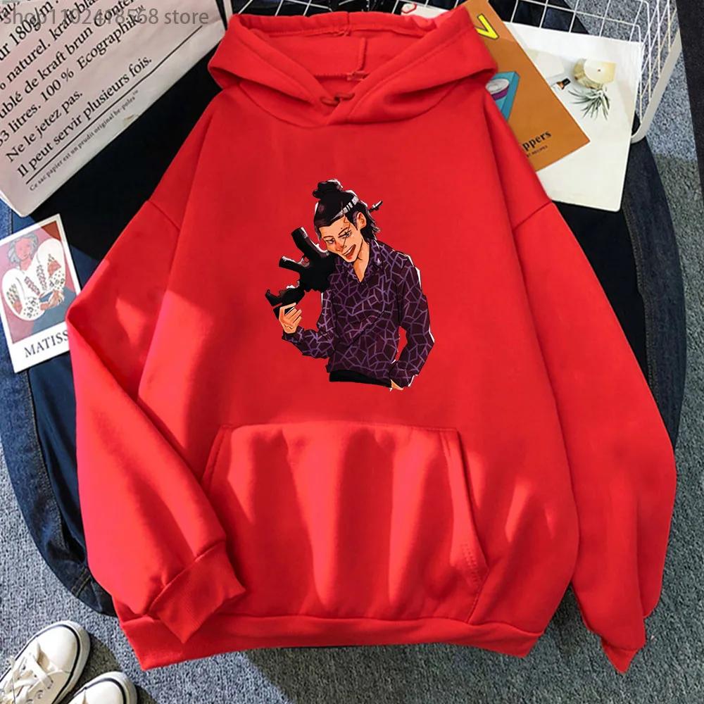 Chishiya potisk Mikina Anime Alice In Borderland Mikina Jarní/Podzimní Zimní Oblečení Muži Y2k Sudadera Ženy