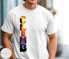 CLIMB Rock Climbing T Shirt- Bouldering, Route Setting, Mountain Climbing Vertical Mountain Graphic T-Shirt | Outdoor Adventure Typography