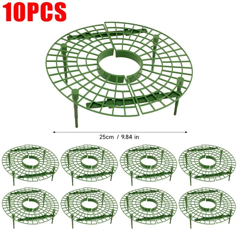 Strawberry Frame Stands Planting Cage Balcony Rack Fruit Growing Support Holder Net Tomatoes Climbing Vine Pillar Garden Tools