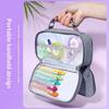 Large Capacity Portable Pencil Case Splash-proof Multifunctional Stationery Pouch for Boys School Daily Use