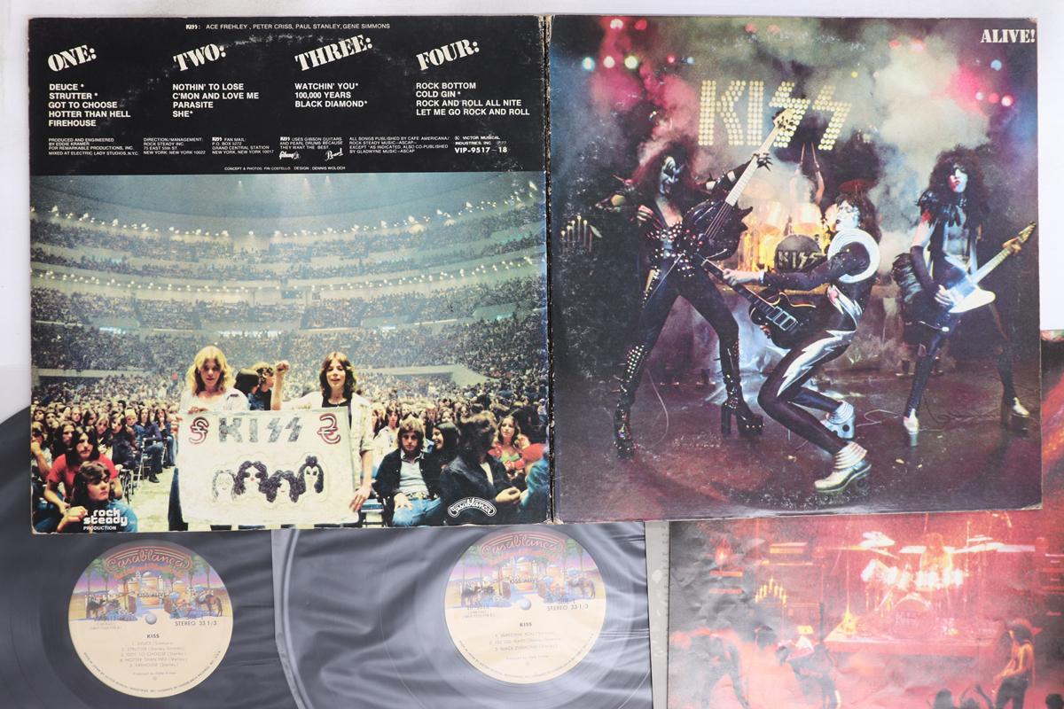 

LP Record KISS - Kiss Alive VIP951718 CASABLANCA 1977 Japan Rock Used