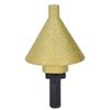 Diamond Beveling Chamfer Bit 50mm M10 Hole Enlarging Trimming Grinding Bit for Marble Quartz Ceramic