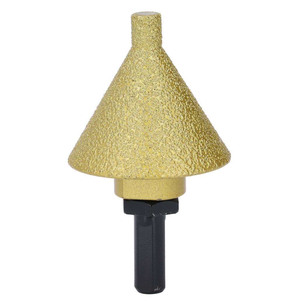 Diamond Beveling Chamfer Bit 50mm M10 Hole Enlarging Trimming Grinding Bit for Marble Quartz Ceramic