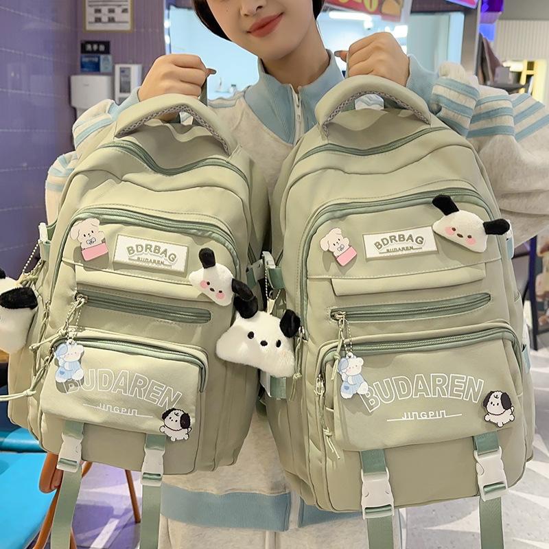 

Schoolbags for Children Elementary School Students Girls Junior High School Students High School Letters Small Backpacks