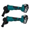 288VF 100mm/125mm Cordless Angle Grinder Polishing Wood Metal Stone Cutter Cut-Off Machine Brushless Angle Grinder