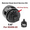 Replacement Ratchet Head Service 1/4" 12mm Ratchet Head Anvil Service Heavy Duty Ratchet Head Replacement Simple Operate
