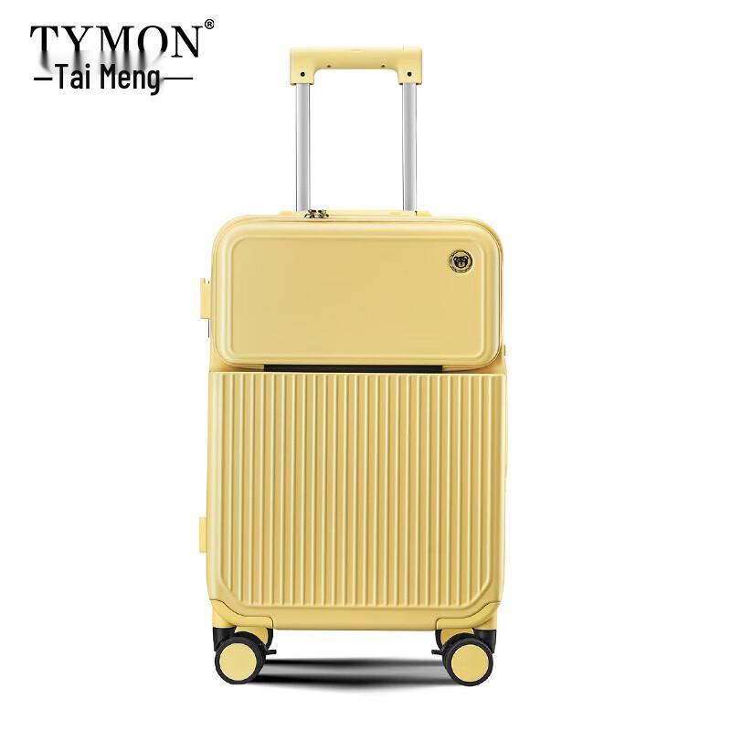 Tymon Aluminum Frame Smart Travel Suitcase with USB Charging