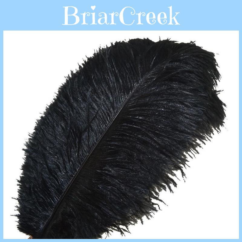 Plumas de Avestruz Naturales de Lujo de 12-14 Pulgadas Para Elegante Decoración de Mesa de Fiesta