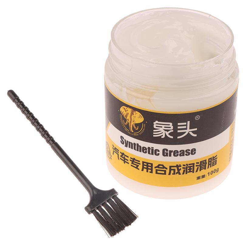 1 Set Auto Grease Car Sunroof Track White Synthetic Grease Lubricating Oil Door Abnormal Synthetic Grease For Car Care