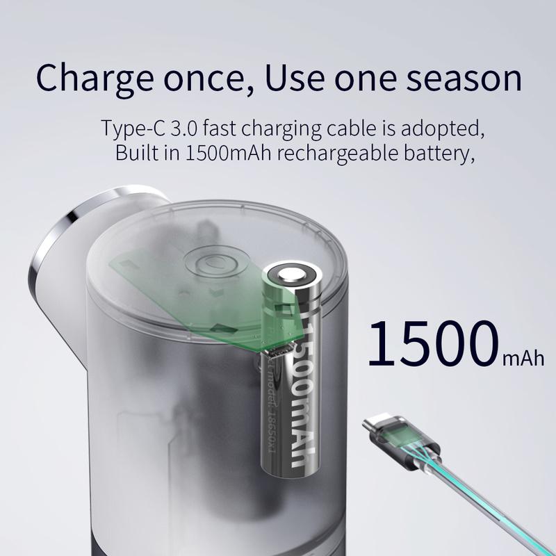 USB Charging Smart Soap Dispenser Touchl Sensor Liquid Dispenser Hand Sanitizer Foam Hine Temperature Dispy