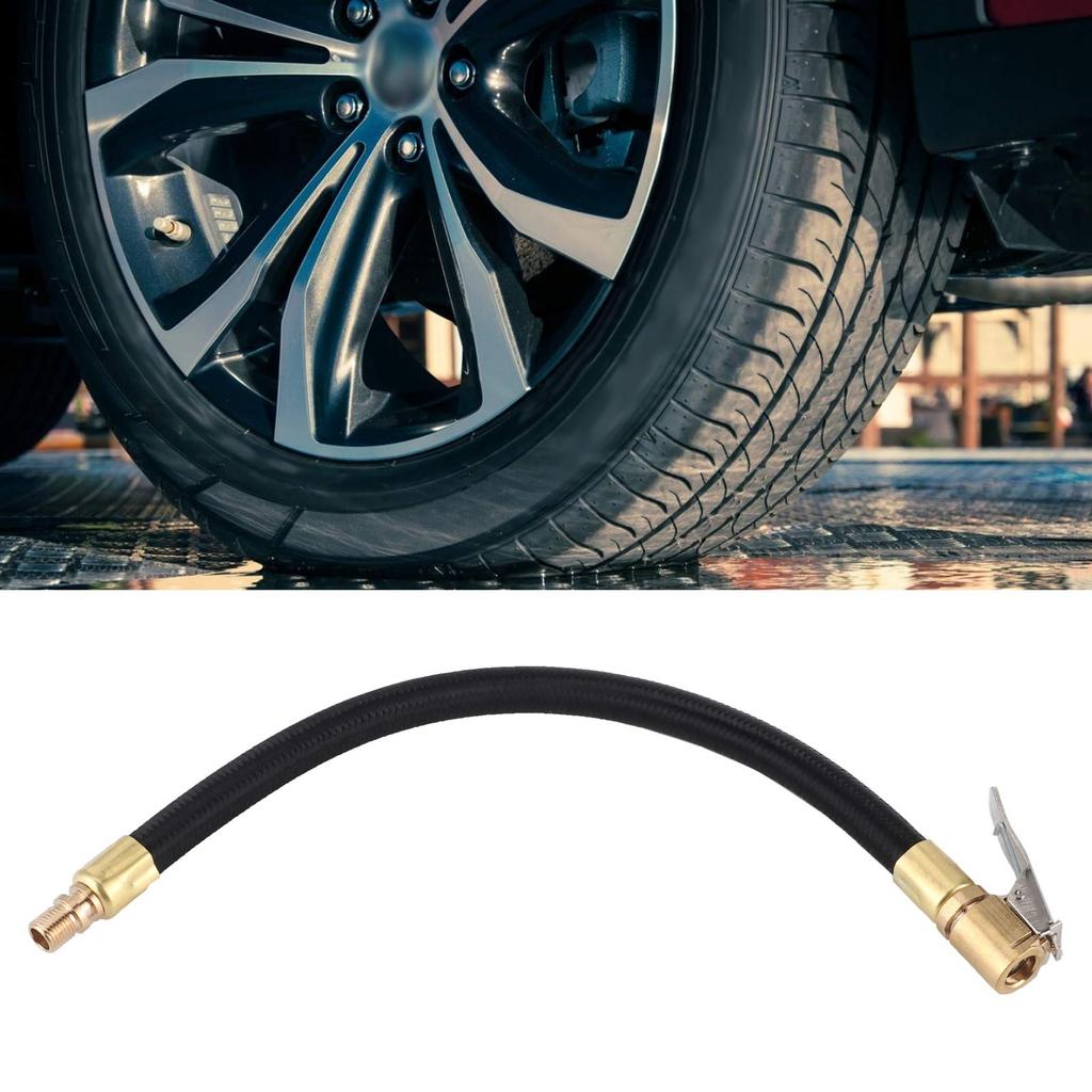 Reifenfüller Schlauch Verlängerungsrohr Reifenluftdruckfüller Gummi Motorrad Schnellaufblas-Futter Adapter