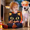 Super Soft Ghost Shaped Pillow PP Cotton Filling Waist Pillow Cute Black Cat Pillow