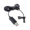 Lavalie USB Freisprech-Kabel-Leitung Omnidirektionales Mikrofon für Computer Laptop