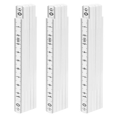 3 Bucăți Riglă Pliabilă DIY Riglă Multi-unghi Măsurare Liniară pentru Tâmplărie Montare Plăci
