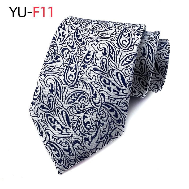 Polyester Jacquard Herren Krawatte Hochzeit Trauzeuge Krawatte