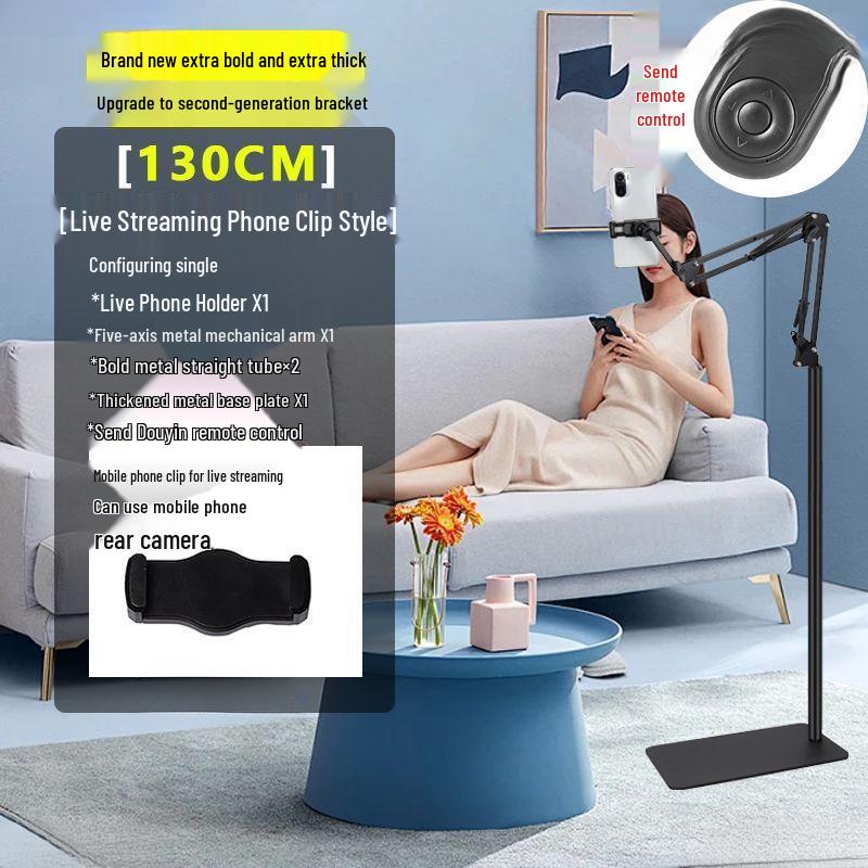 Adjustable Floor & Desktop Universal Tablet Stand