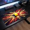 Belgium Football Crest Mouse Pad, Extended Non Slip Rubber Desk Mat for Gaming Office Laptop Fan Gift