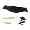 Guitar Bridge Kit Wooden Acoustic Set High Quality Lightweight for
