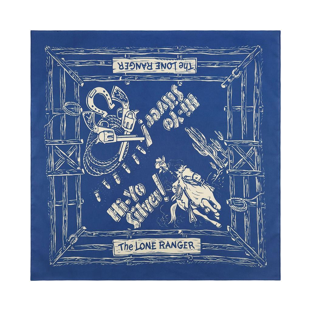 Vintage Bandana Scarf with Cotton Western Print Breathable and Comfortable for Men and Women Outdoor Sport Headpiece