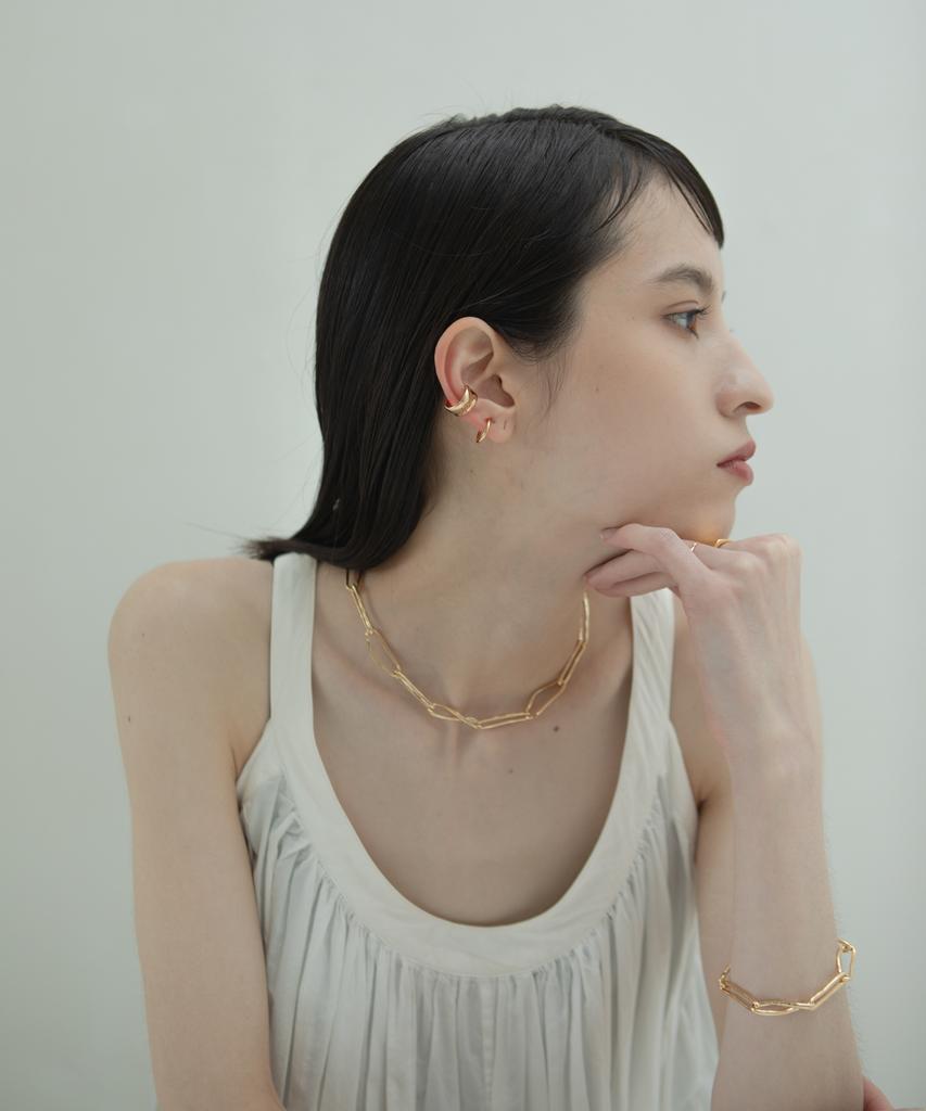 Novice Tokyo Small Bubble Ear Cuff / Gold