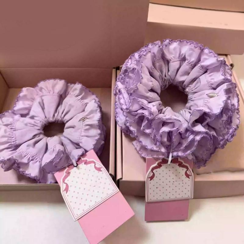 11cm Fabric Hair Ties Elastic Scrunchies Multi Color Hair Scrunchies For Daily Use Styling