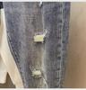 Summer 2024 Men's Ripped Korean Style Skinny Jeans with Micro Harem Fit
