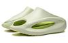 Li Ning Yun You Slay Comfortable Quiet Abrasion Resistant Slide Slippers Unisex Light Fruit Green AZST001-7